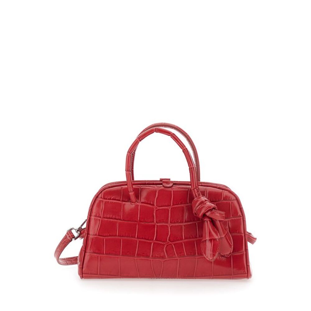 Jacquemus Women Le Petit Turismo Bag With Leather And Red Color Unisex